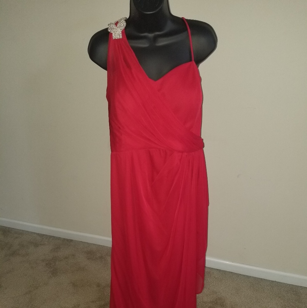 Red Cocktail Dress - Picture 3 of 6